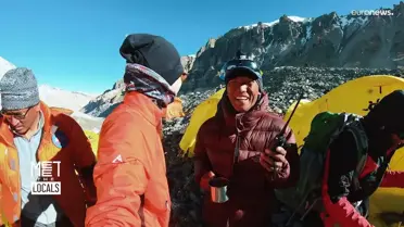 Everest Dağı'nın zirvesine kuzeydoğudan ulaşan ilk Arap kadın: Dolores Al Shelleh