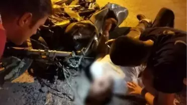 Manisa'da motosikletler çarpıştı: 1 ölü, 2 ağır yaralı