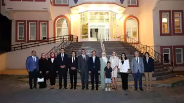 Atamaları yapılan kaymakamlar için veda buluşması yapıldı