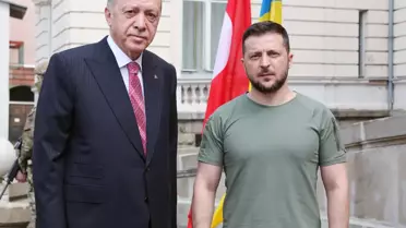 Ukrayna'dan ilk fotoğraf geldi! Dünyanın gözü, Cumhurbaşkanı Erdoğan ve Zelenski'nin kritik zirvesinde