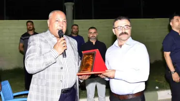 Ceylanpınar Kaymakamı Caner'e veda programı