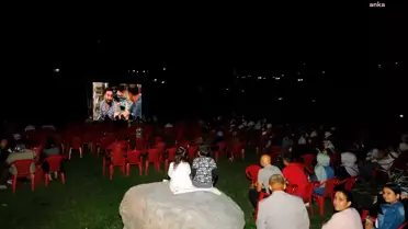 Eskişehir Büyükşehir Belediyesi'nin Açık Hava Sinema Geceleri, Sezonu Sivrihisar'da Kapattı
