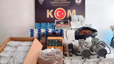 Konya'da tütün kaçakçılığı operasyonunda 3 şüpheli yakalandı