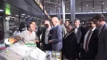 AK Parti'li Kurtulmuş, Sivas'ta perakende sebze halinin açılışında konuştu Açıklaması
