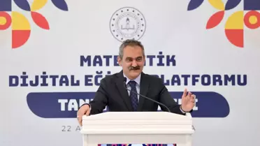 Bakan Özer: 'Tüm vatandaşlarımızın matematik öğrenmeye ihtiyacı var'