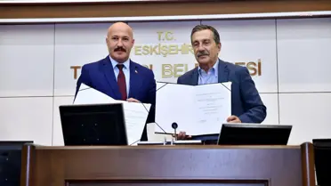 Tepebaşı güvenliği sözleşme yeniledi