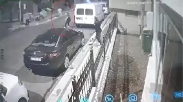 Bahçelievler'deki gürültü cinayeti anından yeni görüntüler