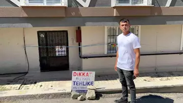 Hatay'da boşaltılan bina sakini: 'Mağduriyetimiz giderilsin'