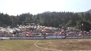 Artvin'de Boğa Güreşleri Türkiye Şampiyonası yapıldı