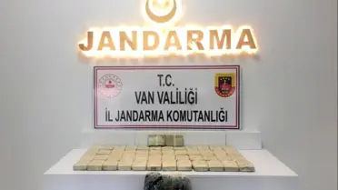 Başkale'de 32 kilo uyuşturucu ele geçirildi