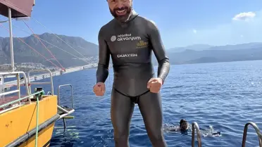 2022 Serbest Dalış Outdoor Türkiye Şampiyonası'nda rekor kırıldı
