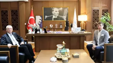 Çerkezköy Kaymakamı Günlü'den Çerkezköy Belediyesi'ne Ziyaret