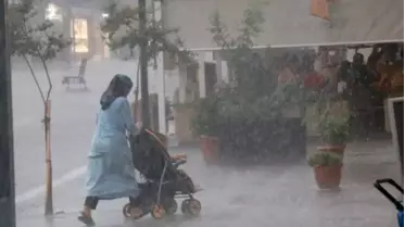 Edirne'de sağanak etkili oldu