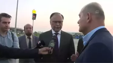 İSLAMABAD - Bakanlar Soylu ve Kurum, sel felaketinin yaşandığı Pakistan'da