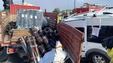 Büyükçekmece'de feci kaza: 1 ölü, 1 yaralı