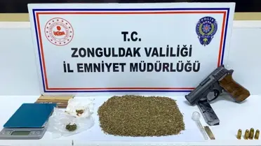 Zonguldak'ta uyuşturucu operasyonu: 1 tutuklu