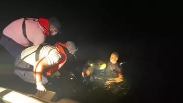 Marmaris açıklarında 44 düzensiz göçmen kurtarıldı