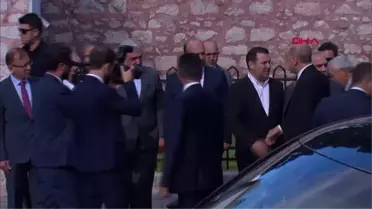 CUMHURBAŞKANI ERDOĞAN, ÖMER TUĞRUL İNANÇER'İN CENAZE TÖRENİNE KATILDI - (1)
