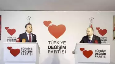 TDP Genel Başkanı Sarıgül, ANAP Genel Başkanı Çelebi'yi kabul etti