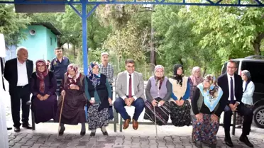 Vali Fuat Gürel, köylülerle bir araya geldi