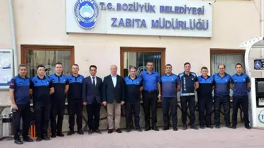 Başkan yardımcılarından Zabıta Teşkilatı'na ziyaret