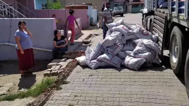 Hayrabolu SYDV'den ihtiyaç sahibi ailelere kömür yardımı