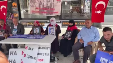 Muş'ta evlat nöbeti tutan ailelerin sayısı 38'e yükseldi