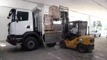 Gölbaşı Belediyesinden selden etkilenen Pakistan'a destek