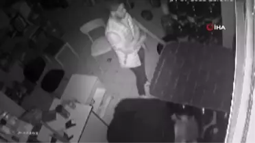 İstanbul'da ilginç hırsızlık kamerada: Piknik tüplerini çaldılar