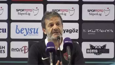 Arabam.com Konyaspor-Atakaş Hatayspor maçının ardından