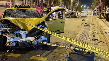 İzmir'de taksinin çarptığı kağıt toplayan yaşlı adam yaşamını yitirdi