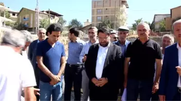 Hakkari'de hayırsever vatandaş tarafından yapılacak caminin temeli atıldı