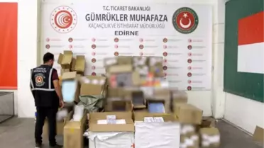 Kapıkule'de 10 milyon lira değerinde kaçak eşya ele geçirildi