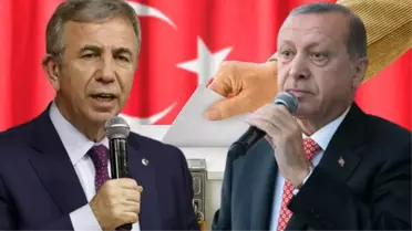 MetroPOLL'ün son anketinde Mansur Yavaş, Cumhurbaşkanı Erdoğan'a fark attı