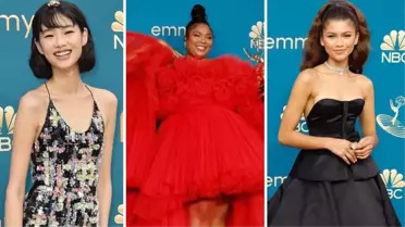 74'üncü Emmy Ödül Töreni şıklık yarışına sahne oldu! İşte ünlü isimlerin kırmızı halı pozları