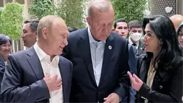 SEMERKANT - Cumhurbaşkanı Erdoğan, 'Ebedi Şehir'de ŞİÖ Zirvesi'ne katılan liderlerle sohbet etti