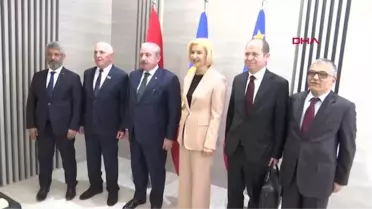 TBMM Başkanı Şentop'a Gagavuzya'da coşkulu karşılama