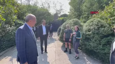 Cumhurbaşkanı Erdoğan, Central Park'ta yürüyüş yaptı