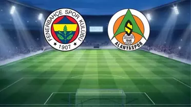 Süper Lig Gol Kralı yeniden ilk 11'de! Fenerbahçe-Alanyaspor maçında kadrolar belli oldu