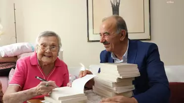 Mudanya Belediye Başkanı Türkyılmaz'dan, Muazzez İlmiye Çığ'a Taş Mektep Ziyareti