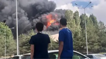 Son dakika haberi | Atatürk Üniversitesi yemekhanesinde yangın (2)