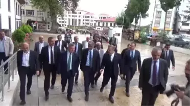 Kültür ve Turizm Bakan Yardımcısı Alpaslan, Boyabat'ta restorasyon çalışmalarını inceledi