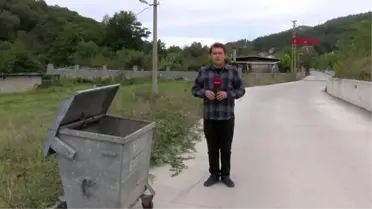 ZONGULDAK'TA SOKAK KÖPEĞİ DÖVÜLEREK ÇÖP KUTUSUNA ATILDI