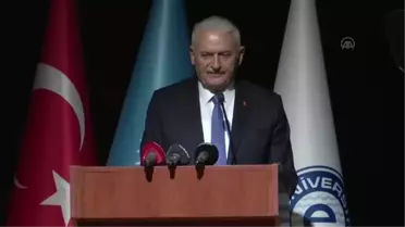 Binali Yıldırım: 'Ege Üniversitesi milletin, devletin birikimini yansıtan köklü bir üniversitemiz'