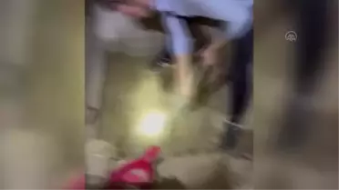 Konya'da evin toprak zeminine gömülmüş 9 kilo 750 gram esrar ele geçirildi