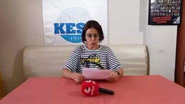 Kesk Samsun Şubesi'nden 'Mahsa Amini' Açıklaması: 'Mahsa'nın Katili Erkek Egemen Sistemdir'