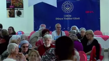 AİLE VE SOSYAL HİZMETLER BAKANI YANIK, YAŞLILAR İLE BİR ARAYA GELDİ