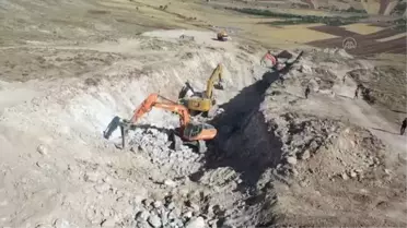 Sivas'ın su sorununu çözecek projenin ilk etabında çalışmalar sürüyor