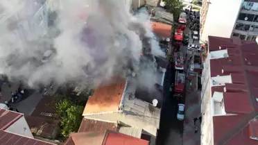 Son dakika haber: Arnavutköy'de 3 katlı binada yangın çıktı