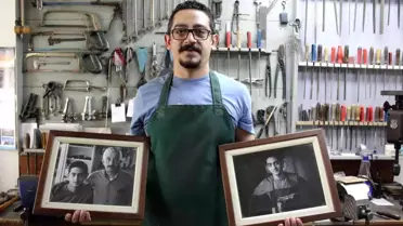 Büyük dedesinin başlattığı 131 yıllık bıçakçılık mesleğini sürdürüyor